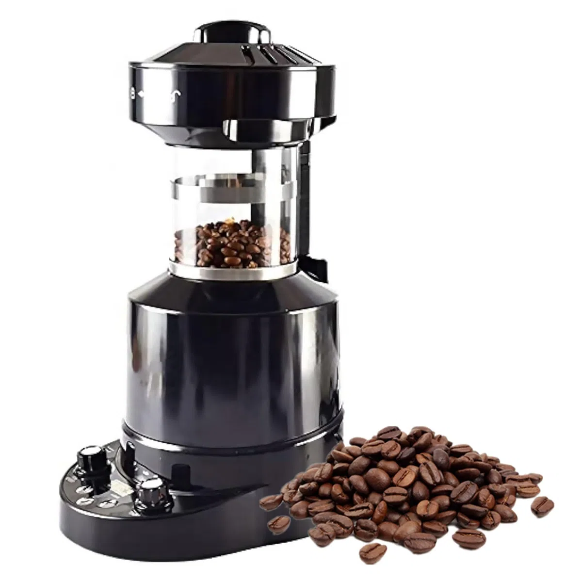 PEIXEN Tostatrice elettrica Professionale per Chicchi di caffè, tostatrice Automatica per caffè ad Aria, con Timer, velocità del Vento Regolabile, Regolazione Aria Fredda/Calda, per Bar, ristoranti
