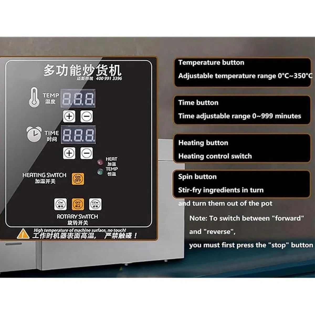 Macchina Elettrica per Tostare Il caffè,Macchina Elettrica per Tostare I Chicchi di caffè Commerciale Completamente Automatica da 1800W/2500W,Tostatrice Elettrica Professionale Type5