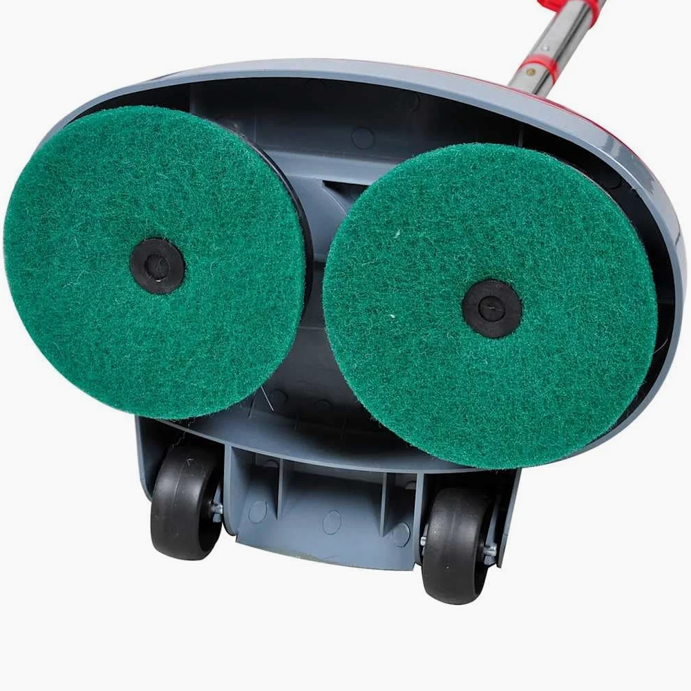 vidaXL Macchina Lavaggio Pulizia 5 in 1 a Doppia Testa Lucidatrice Pavimento