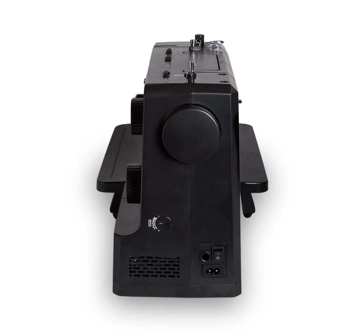 Jaguar SJ-34E Macchina per Cucire Robusta Super Jeans | 34 Punti | Elettronica | Tavolo di Estensione | Infila-Ago Automatico | Spolina a Inserimento | Motore Servo | LED | Braccio Libero | Per Tessut