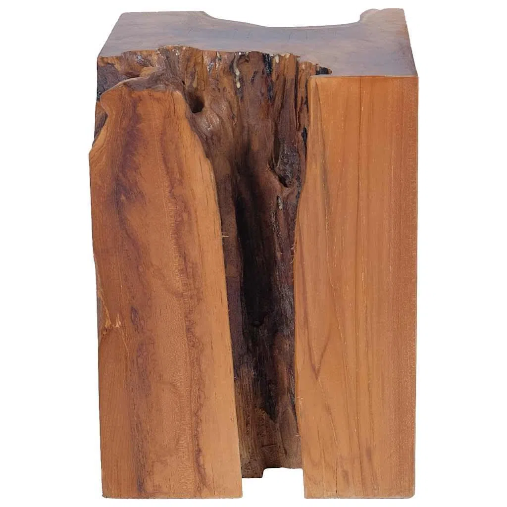 vidaXL Sgabello Casa Salotto Sedile Sedia Arredo Cucina Poggiapiedi Robuste Tavolino da Salotto Arredamento Arredi Legno Massello di Teak