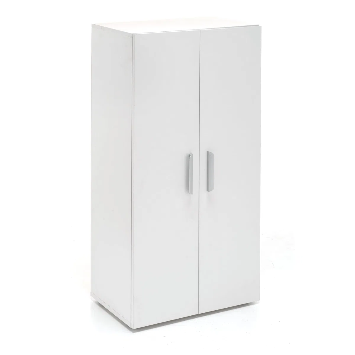 Totò Piccinni Scarpiera LONDON a Mobiletto in Legno 2 Ante e Ripiani (Bianco, 6 Ripiani Art. 133)