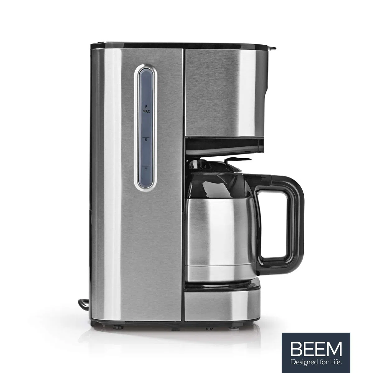 BEEM FRESH-AROMA-TOUCH caffettiera a filtro - Thermo | Caraffa thermos da 1 l per un lungo consumo di caffè per 4-8 tazze | Ben organizzata con timer 24 ore | 800 W | Display touch