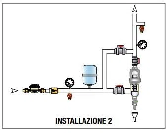 Dosatore di polifosfati ad alta portata attacchi 1 Euroacque mod. HD