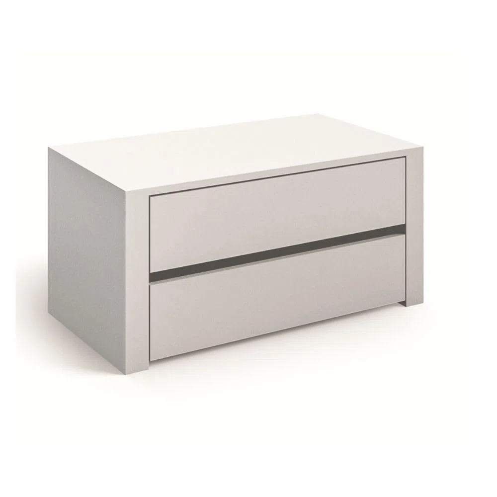 Indomita Cassettiera Interna per Armadio 2 cassetti Colore Bianco 77,8x44,5x43H Alice778