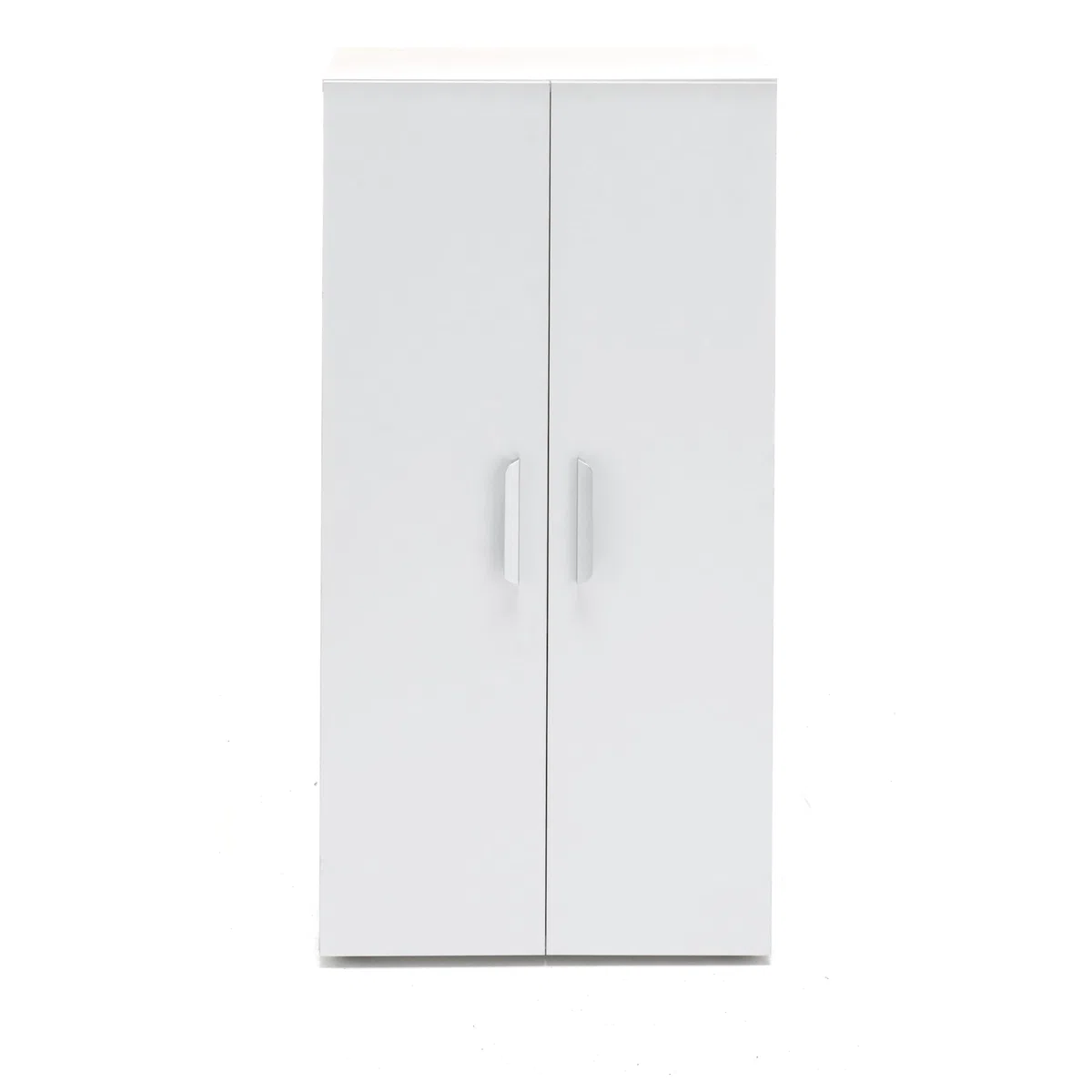 Totò Piccinni Scarpiera LONDON a Mobiletto in Legno 2 Ante e Ripiani (Bianco, 6 Ripiani Art. 133)