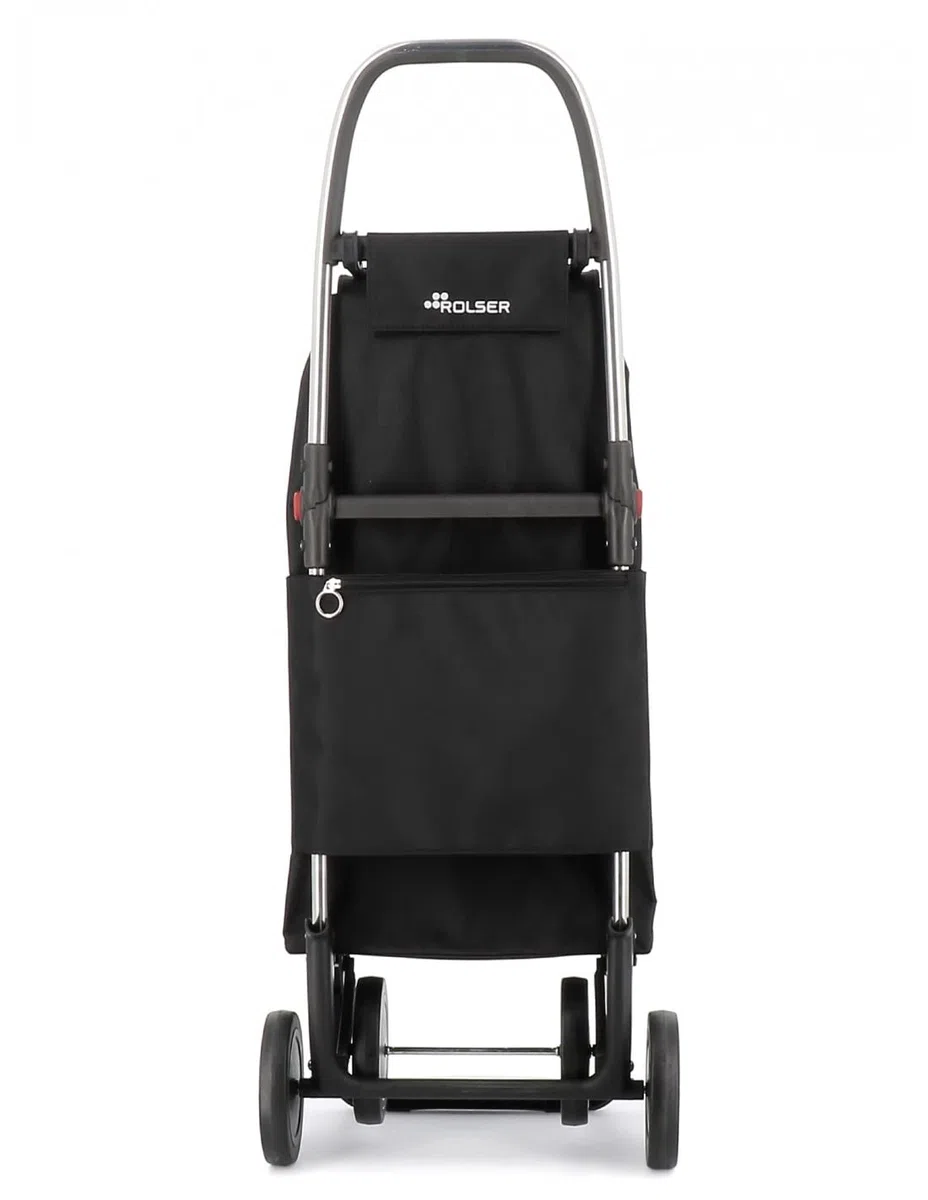 Carrello Portaspesa Rolser I-Max MF pieghevole 4 Ruote - Nero