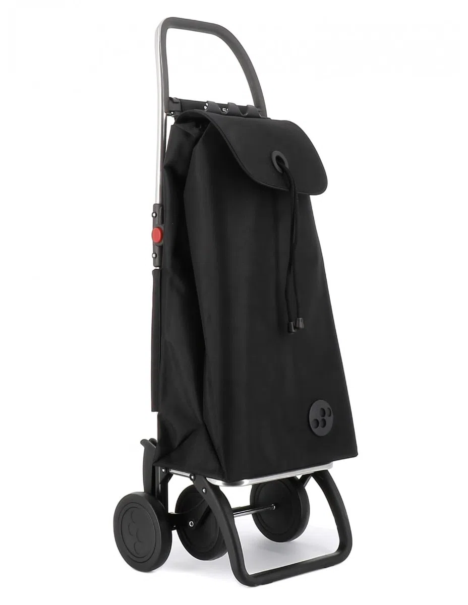 Carrello Portaspesa Rolser I-Max MF pieghevole 4 Ruote - Nero