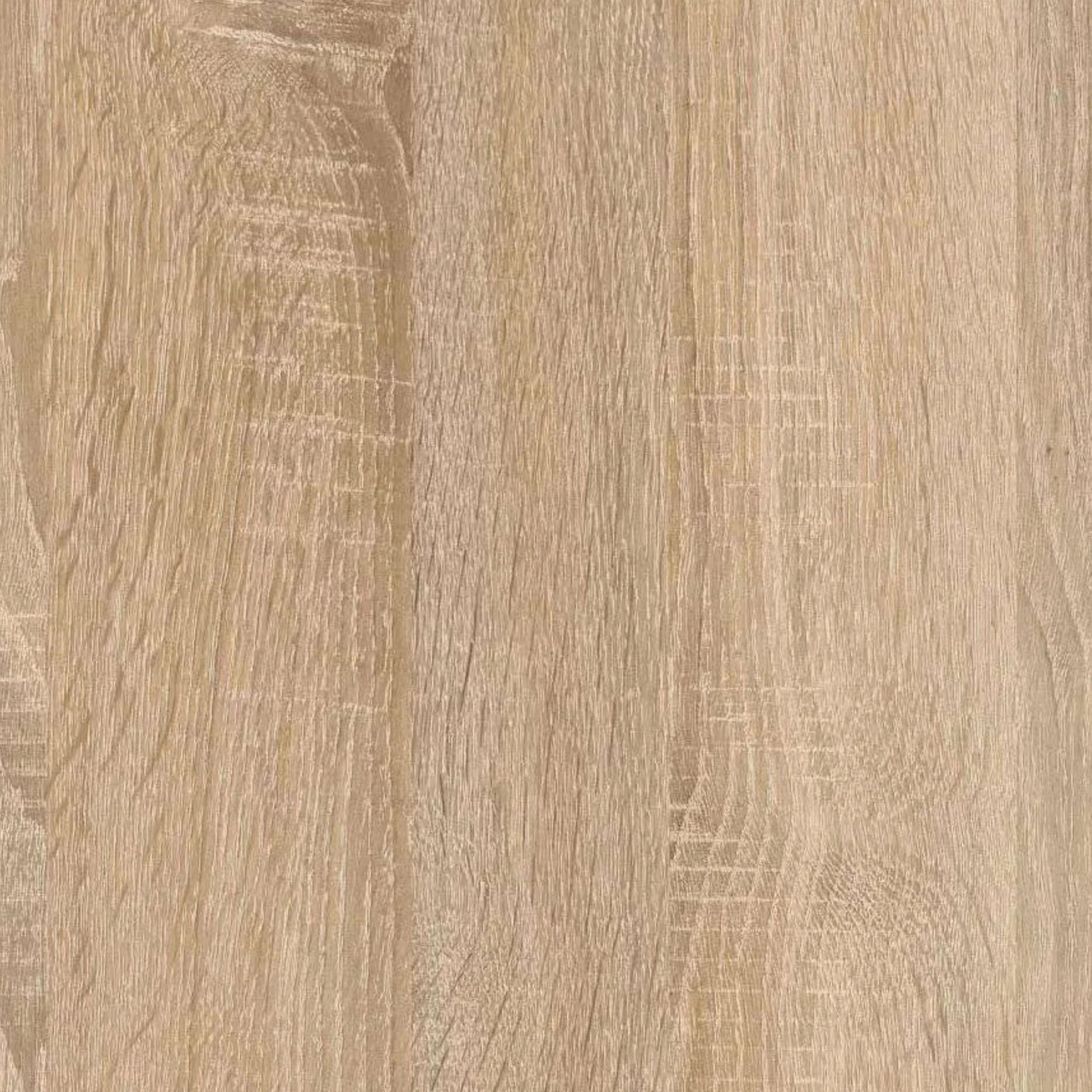 Armadio con tre ante e tre cassetti, finitura rovere canadese/bianco, dimensioni 121 cm (L) x 180 cm (A) x 52 cm (P)