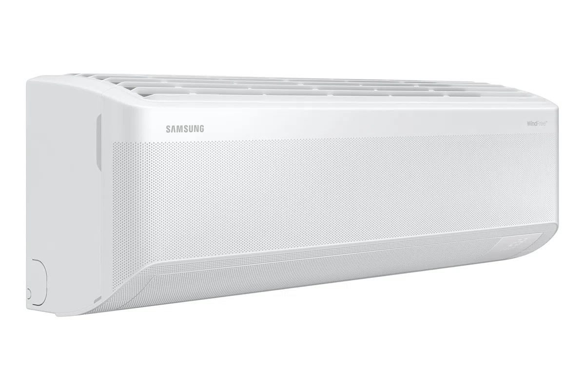 Samsung WindFree Comfort S2, Climatizzatore Monosplit in Pompa di Calore, 12000 BTU, SmartThings e AI, WiFi, GAS R32, AR60F12C1AWNEU+AR60F12C1AWXEU, [Efficienza energetica A++/A++]