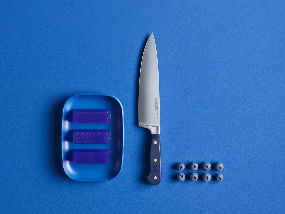 WÜSTHOF Classic Coltello cuoco 20 cm, Wild Blueberry (Blu)