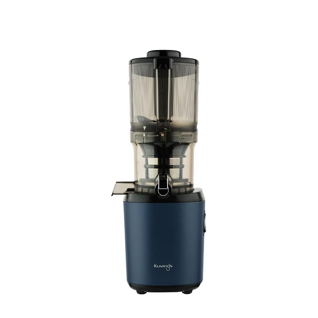 Kuvings AUTO6 Slow Juicer | Estrattore frutta e verdura | spremiagrumi elettrico | 1,7L | Facile pulizia | Senza BPA | 200W (KHS-660SE)_Blu navy