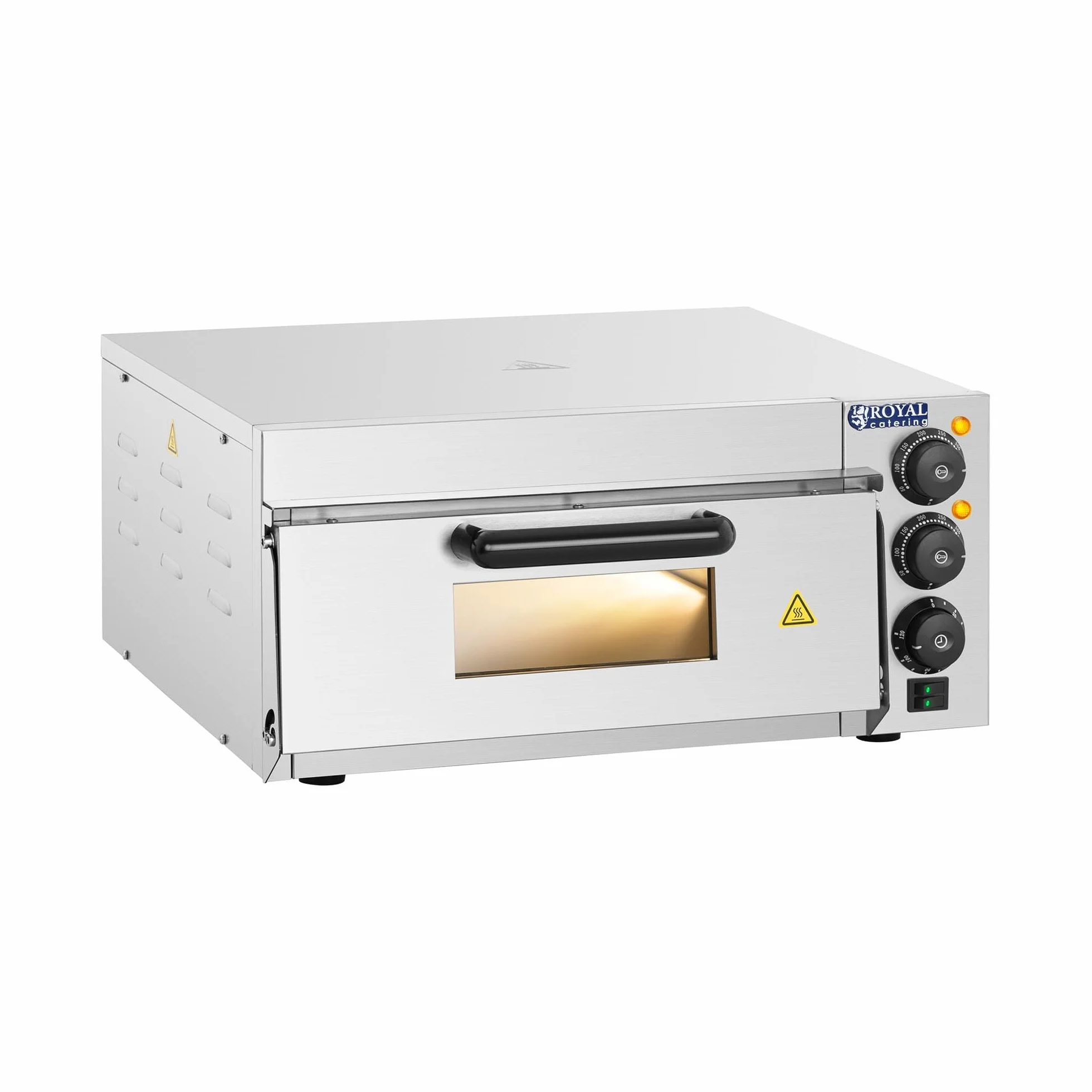 Royal Catering Forno Elettrico per Pizza Professionale RCPO-2000-1PE 1 compartimento