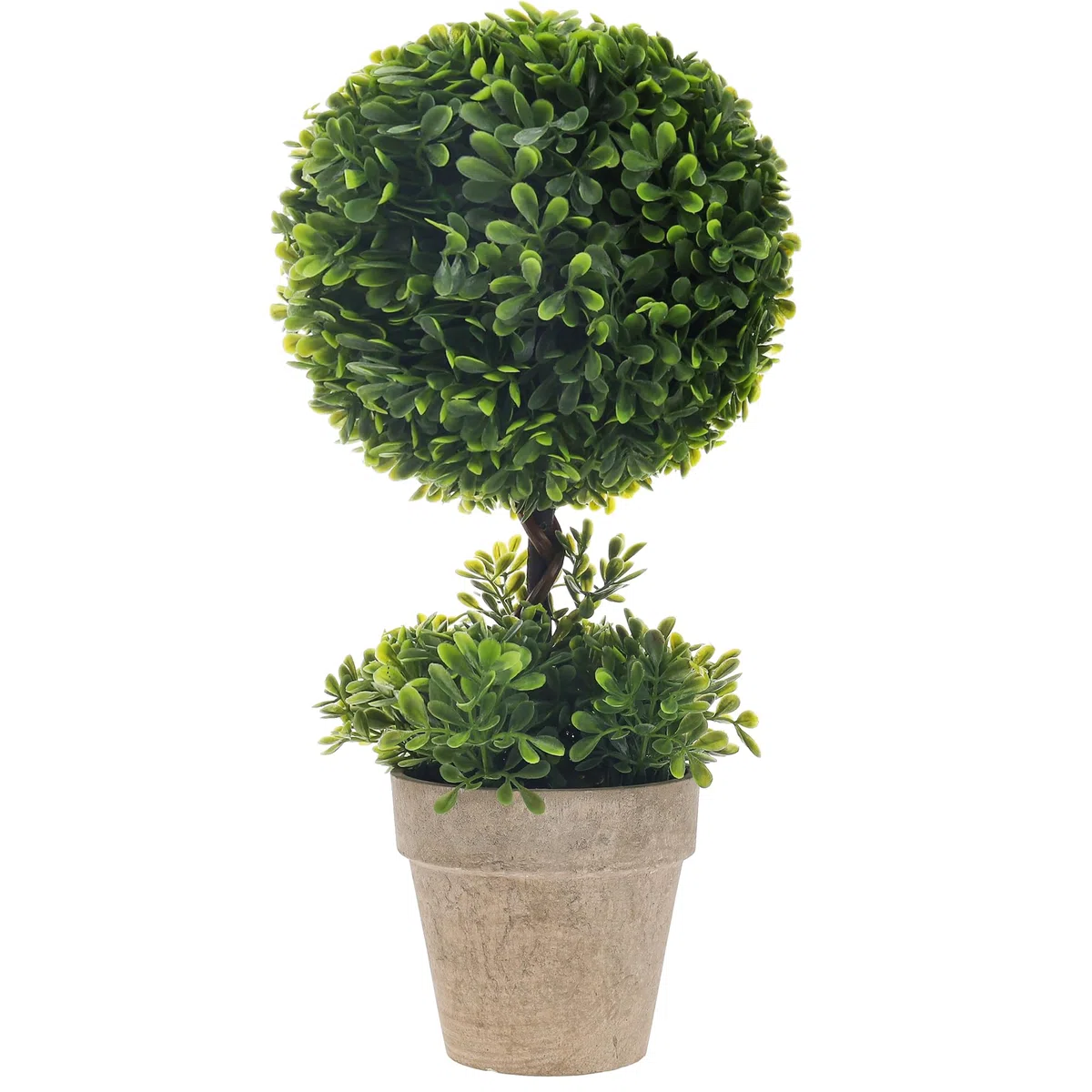 40,6 cm realistica Magnolia erba palla bonsai ornamento finto verde grande modello in vaso artificiale simulazione pianta decorazione portico partito