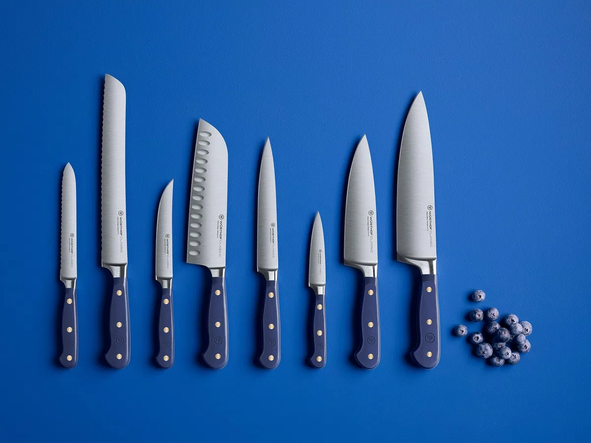 WÜSTHOF Classic Coltello cuoco 20 cm, Wild Blueberry (Blu)