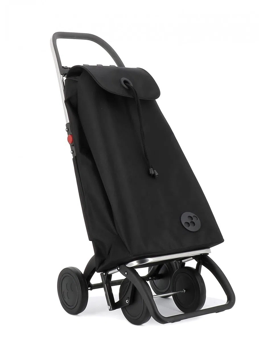 Carrello Portaspesa Rolser I-Max MF pieghevole 4 Ruote - Nero