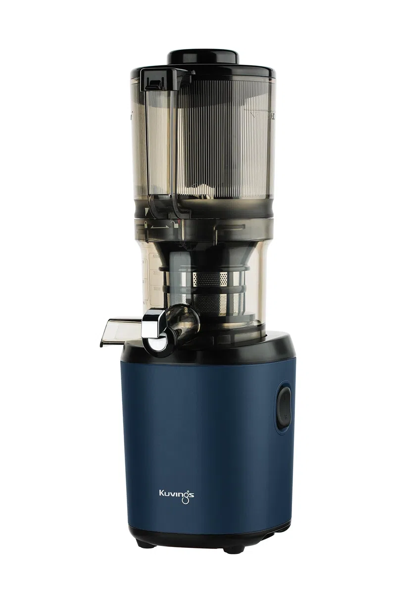Kuvings AUTO6 Slow Juicer | Estrattore frutta e verdura | spremiagrumi elettrico | 1,7L | Facile pulizia | Senza BPA | 200W (KHS-660SE)_Blu navy
