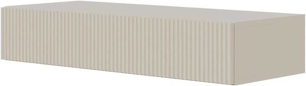 Selsey Veldio - Tavolo da toeletta con cassetto sospeso, 90 cm, colore: grigio beige