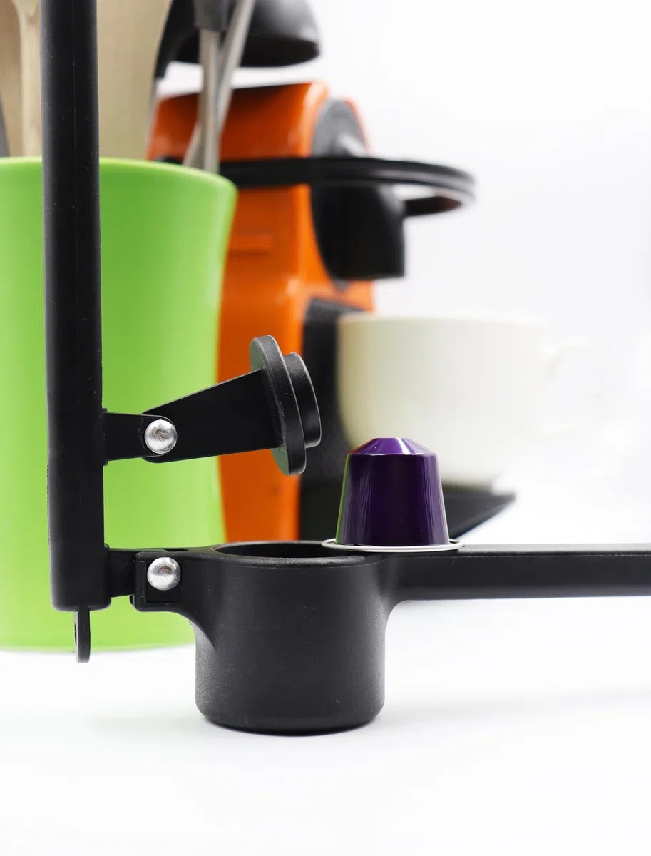 Pod-Crush, Riciclatore di Capsule di Caffè in Alluminio: Soluzione Ecologica per Gustare il tuo Caffè e Prenderti Cura dell'Ambiente - Compatibilità Universale con le Capsule più Famose.