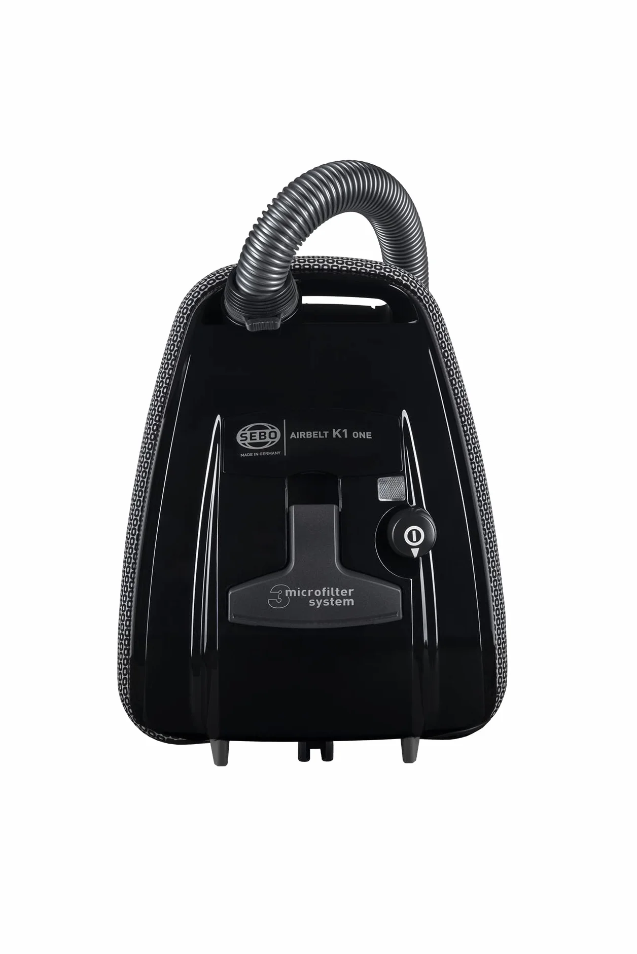 SEBO Airbelt K1 One - Aspirapolvere in plastica, nero, 42 x 30 x 24 cm