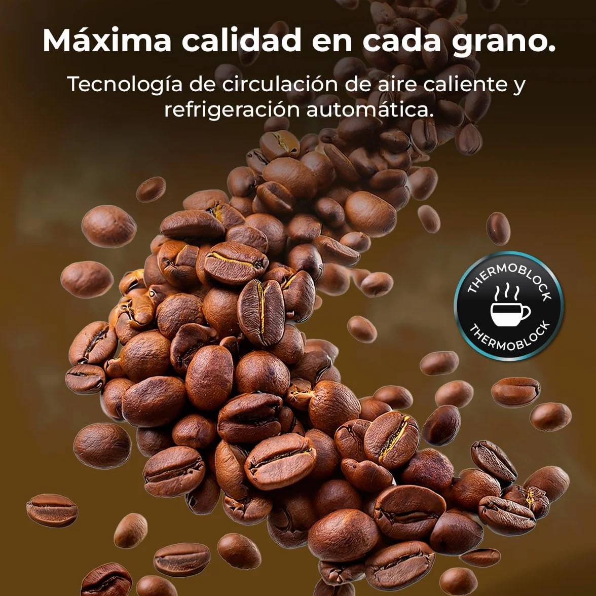 Cecotec Tostatrice di Caffè in Grani Elettrica Roaster Booster. 1400W, Accessorio per Caffè, Tostatura Automatica o Manuale, Tostatura Omogenea, Capacità 100-150g, Tempo Regolabile 8-15 min