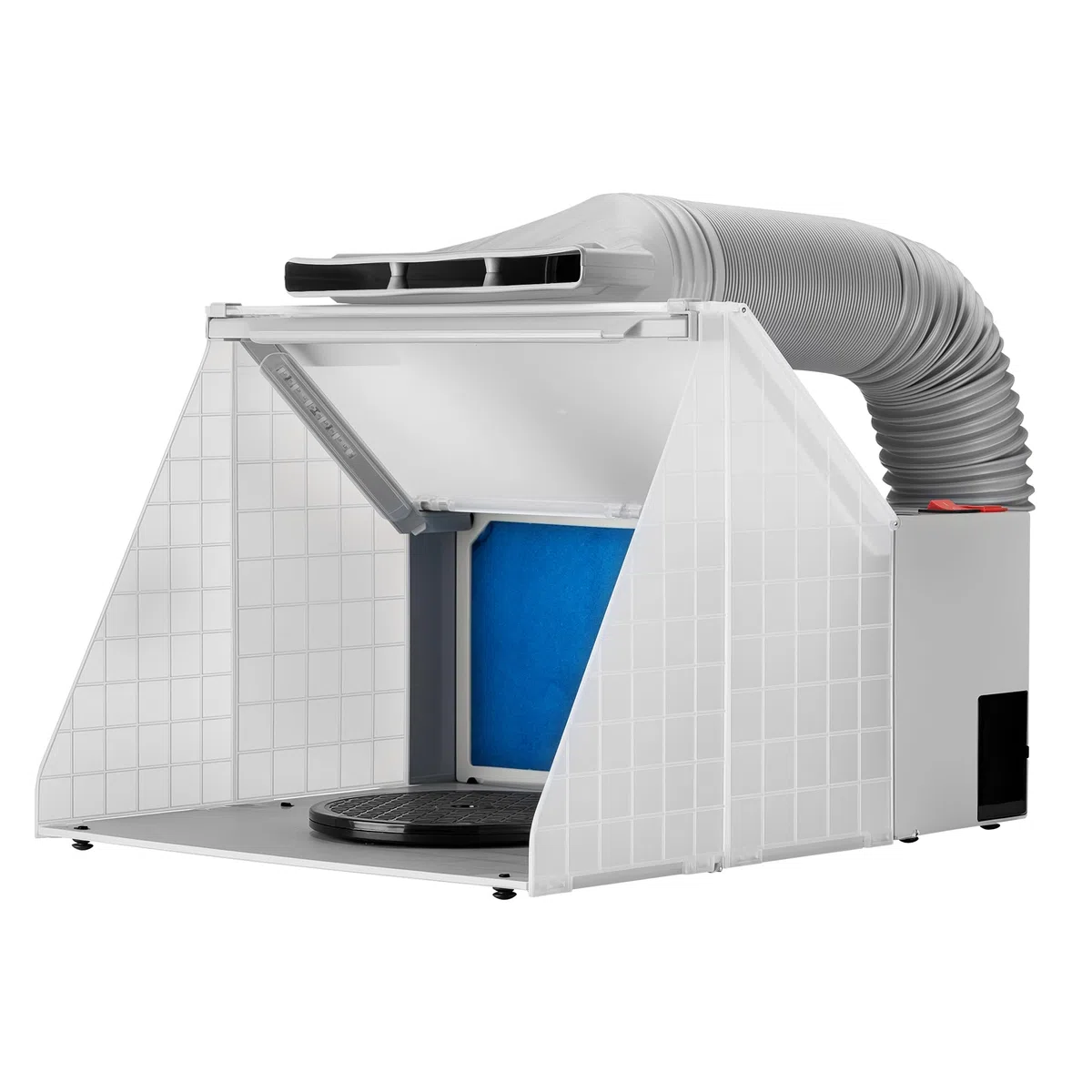 Wiltec Cabina di aspirazione per verniciatura ad aerografo 4 m³/min con Luce Aspiratore Vernice