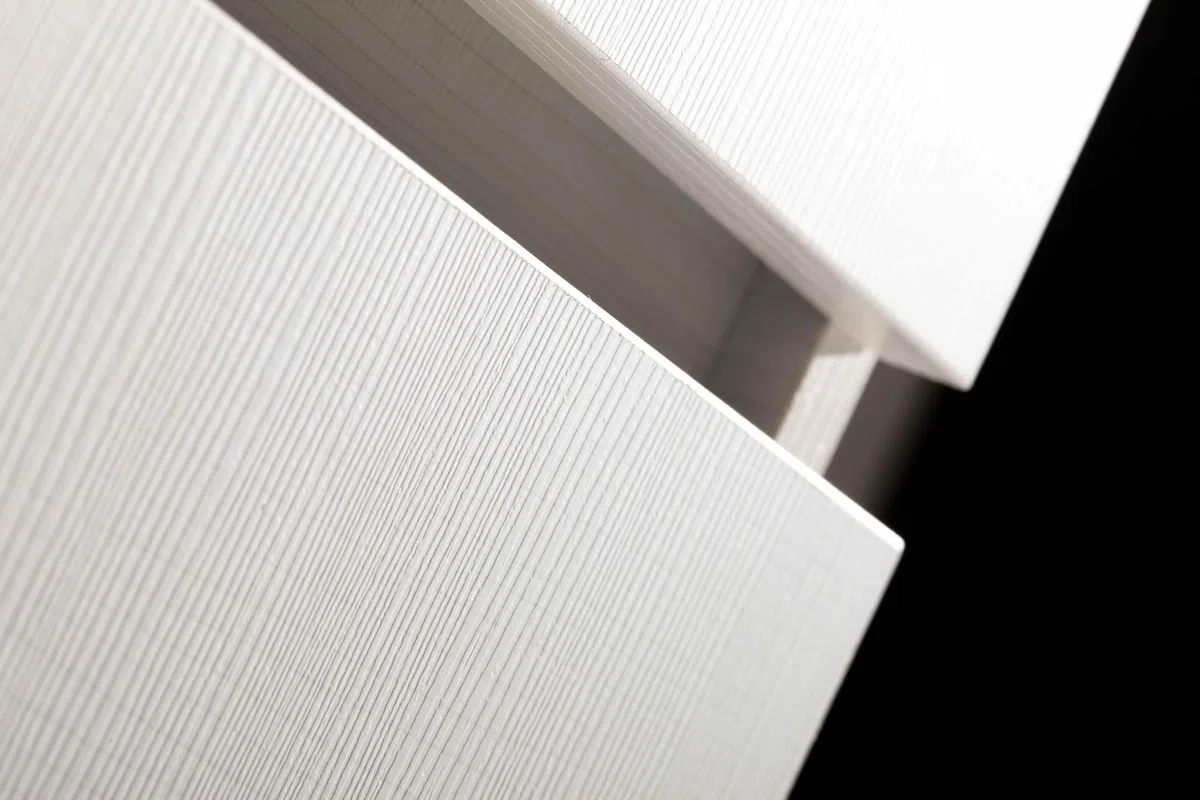 Kiamami Valentina - Mobile Bagno Con Cassetti 120 Cm In Bianco Foresta | Manhattan