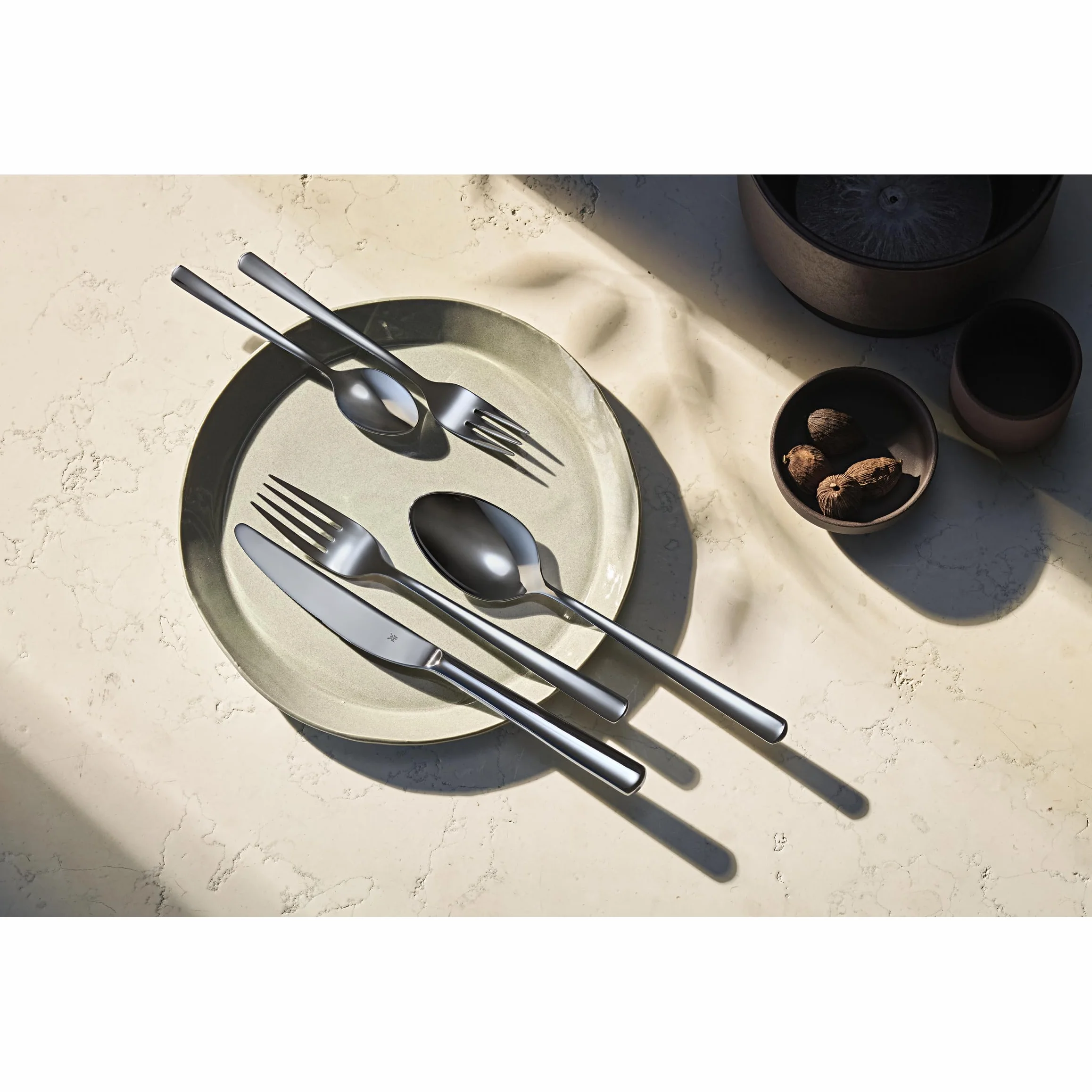 WMF 1166009999 Philadelphia Servizio di posate da 60 pezzi per 12 persone Acciaio inox Cromargan 18/10 lucido