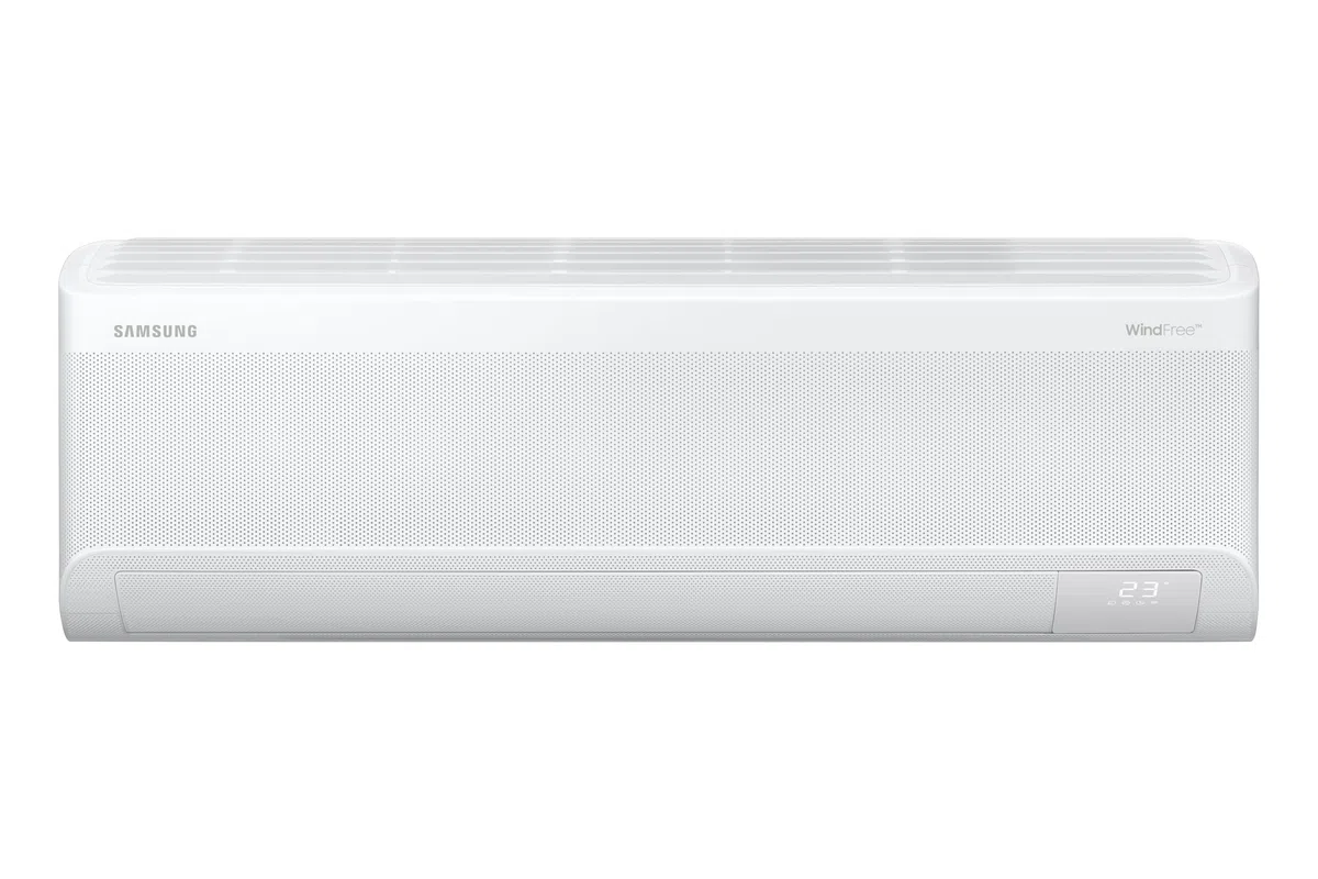 Samsung WindFree Comfort S2, Climatizzatore Monosplit in Pompa di Calore, 12000 BTU, SmartThings e AI, WiFi, GAS R32, AR60F12C1AWNEU+AR60F12C1AWXEU, [Efficienza energetica A++/A++]