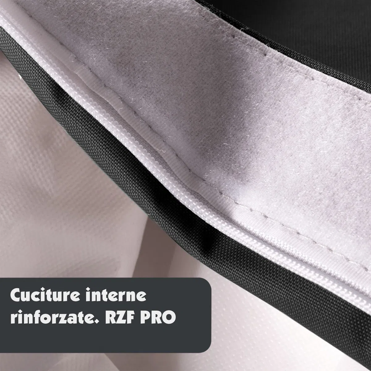 Avalon - Puff Poltrona Sacco Cuscino Gigante Thin 600L Deluxe Sfoderabile, Pouf Sacco Sartoriale, Bean Bag Tessuto Antistrappo/Impermeabile con Sacca Interna, Made in Italy (200x140cm-Nero)