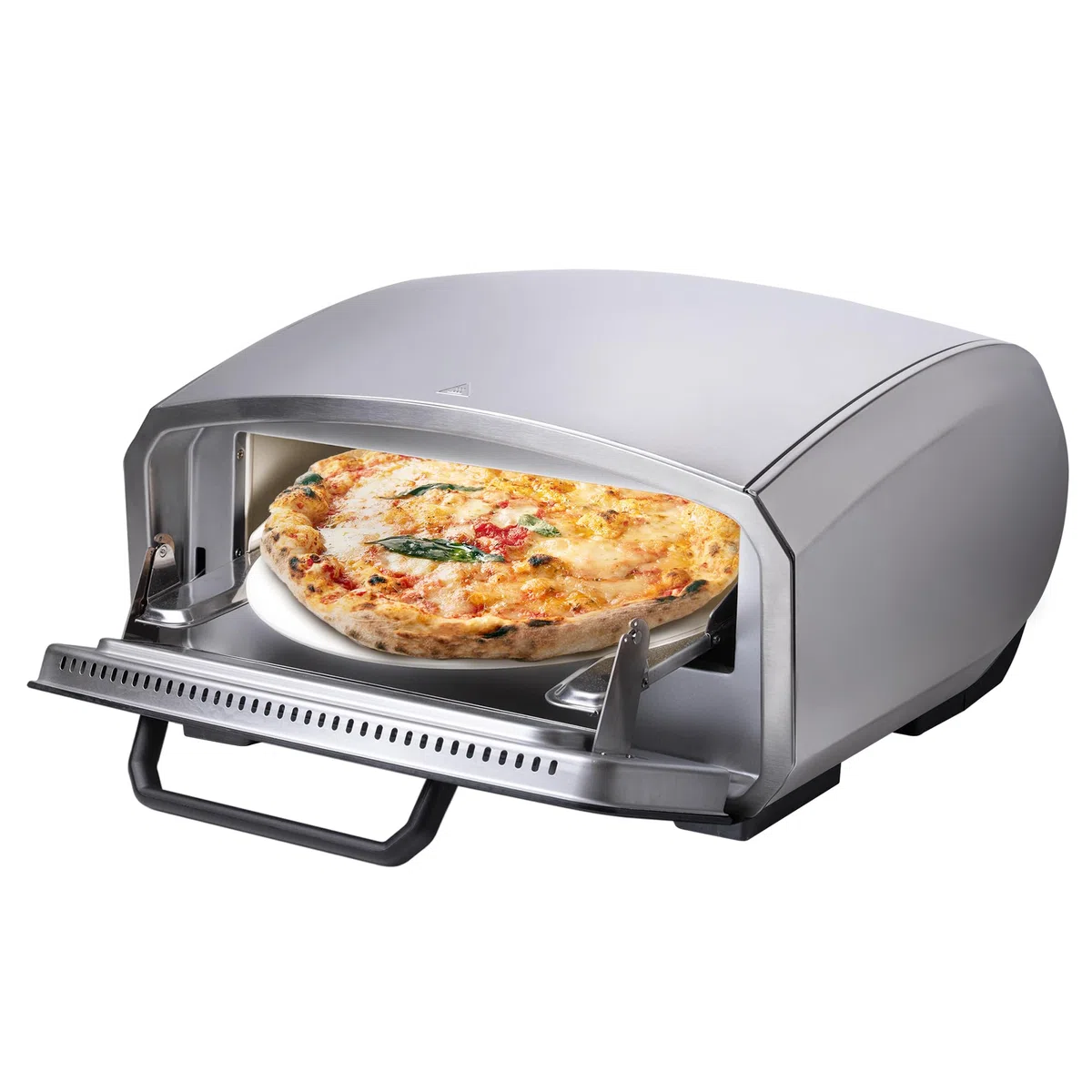 Unold 68916 Pizzaofen Enzo Inkl. Pizzastein, 500?c (68916)